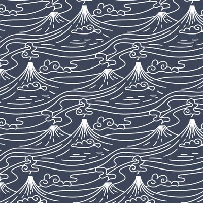 Пейзаж с вулканами