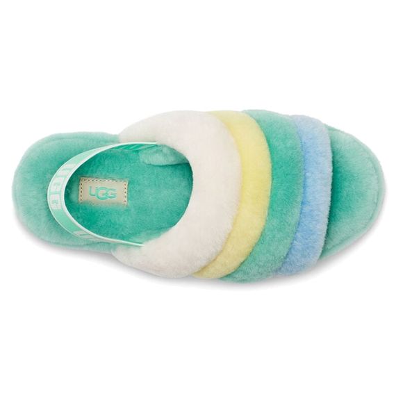 Ugg Fluff Yeah Slide 'Green'