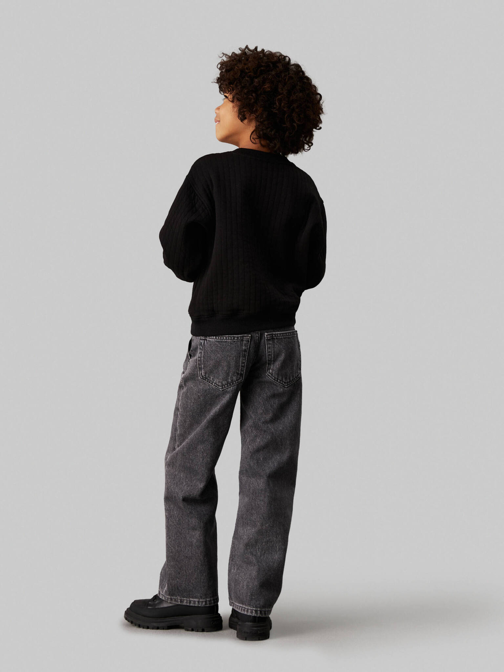 Худые Calvin Klein Jeans - черный(IB0IB02203)