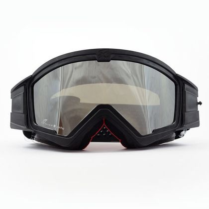 Очки кроссовые ARIETE MUDMAX GOGGLES RALLY, черный, зеркальная серебристая линза 14940-NDS