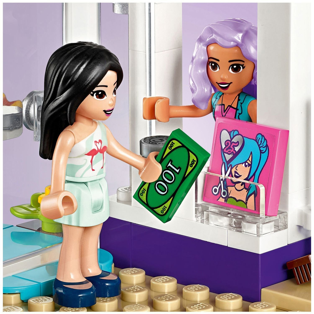 LEGO Friends: Парикмахерская Хартлейк Сити 41391 — Heartlake City Hair Salon — Лего Френдз Друзья Подружки