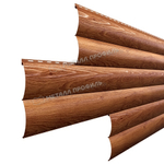 Сайдинг металлический Woodstock ECOSTEEL Текстурированный 0.5мм Дуб золотой (в наличии)