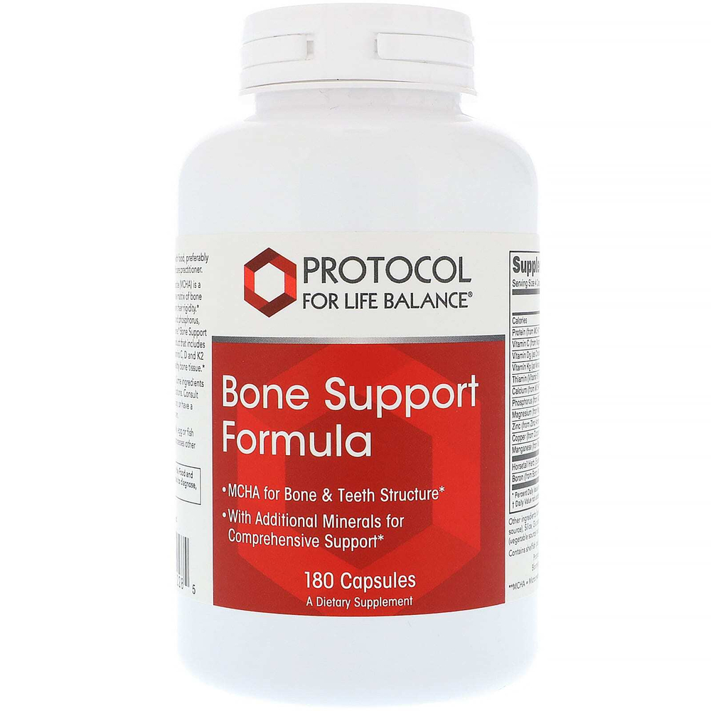 Protocol for Life Balance, Bone Support Formula, 180 Capsules
