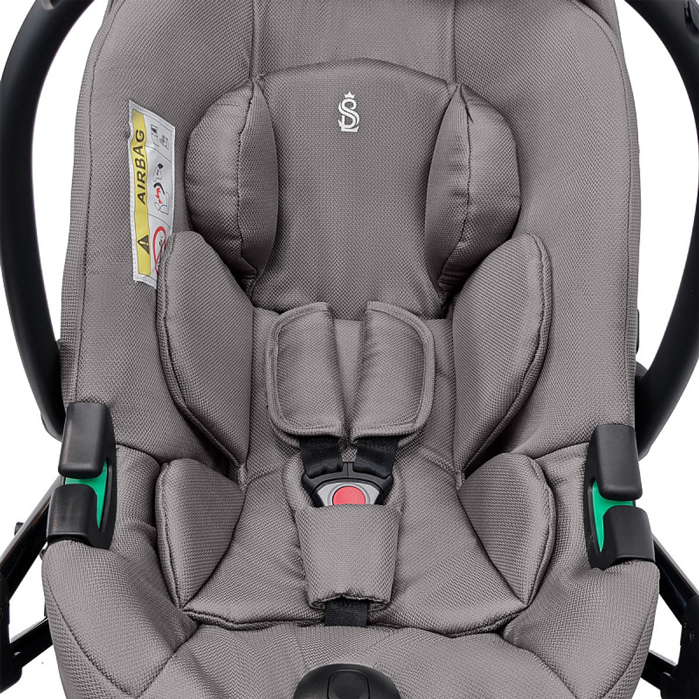Детская коляска Sweet Baby Massimo SBL 3 в 1 Grey