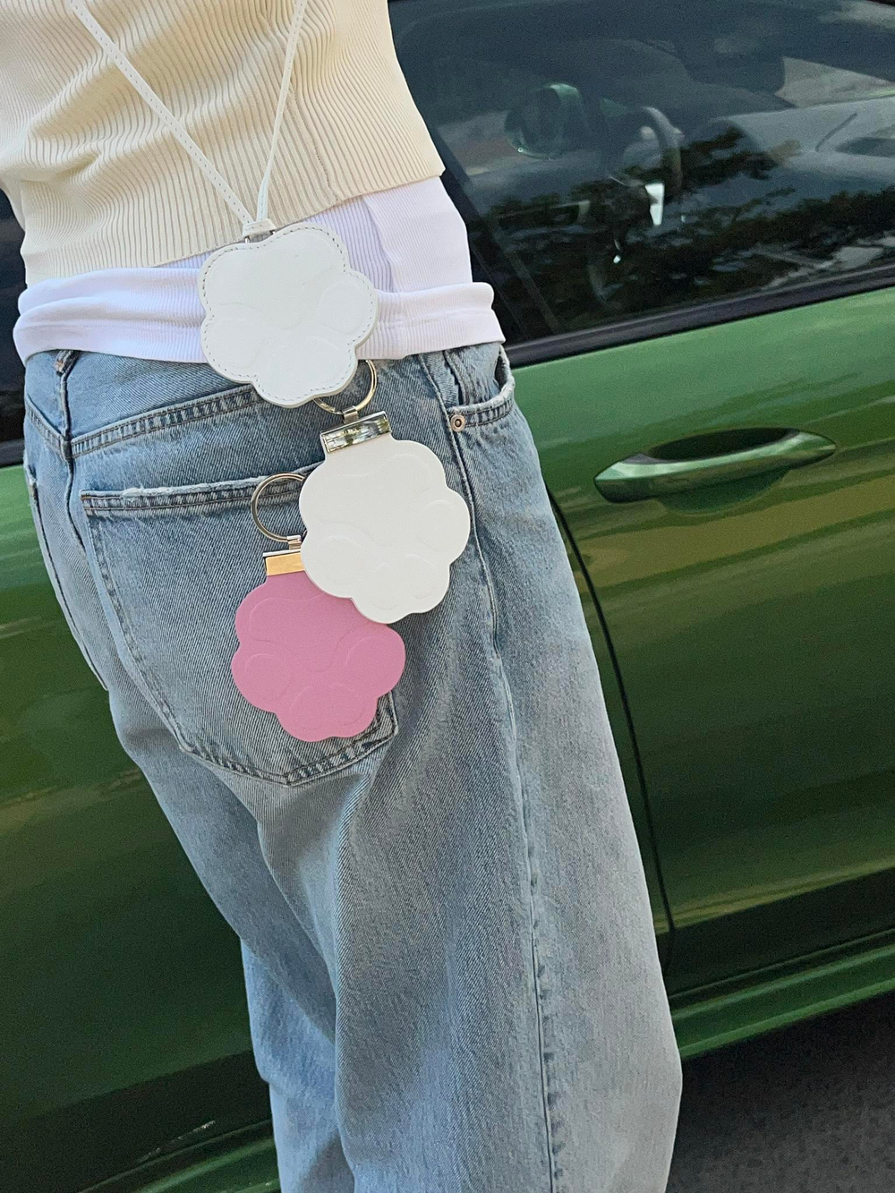 Брелок-ключница WHITE