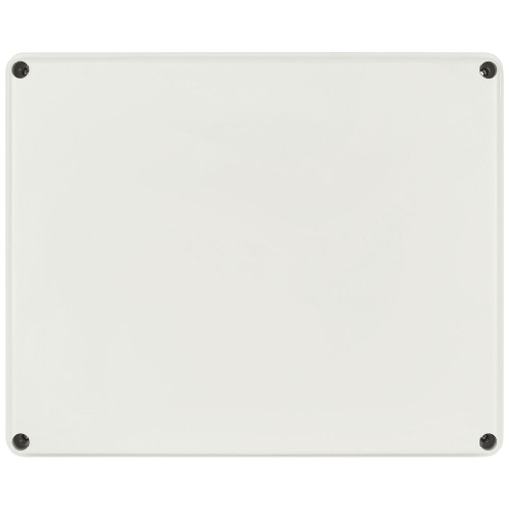 Распаячная коробка ЭРА KORvmp-240-195-90 ОП серая 240х195х90мм на винтах c монтажной панелью d25-3шт d32-2шт IP55