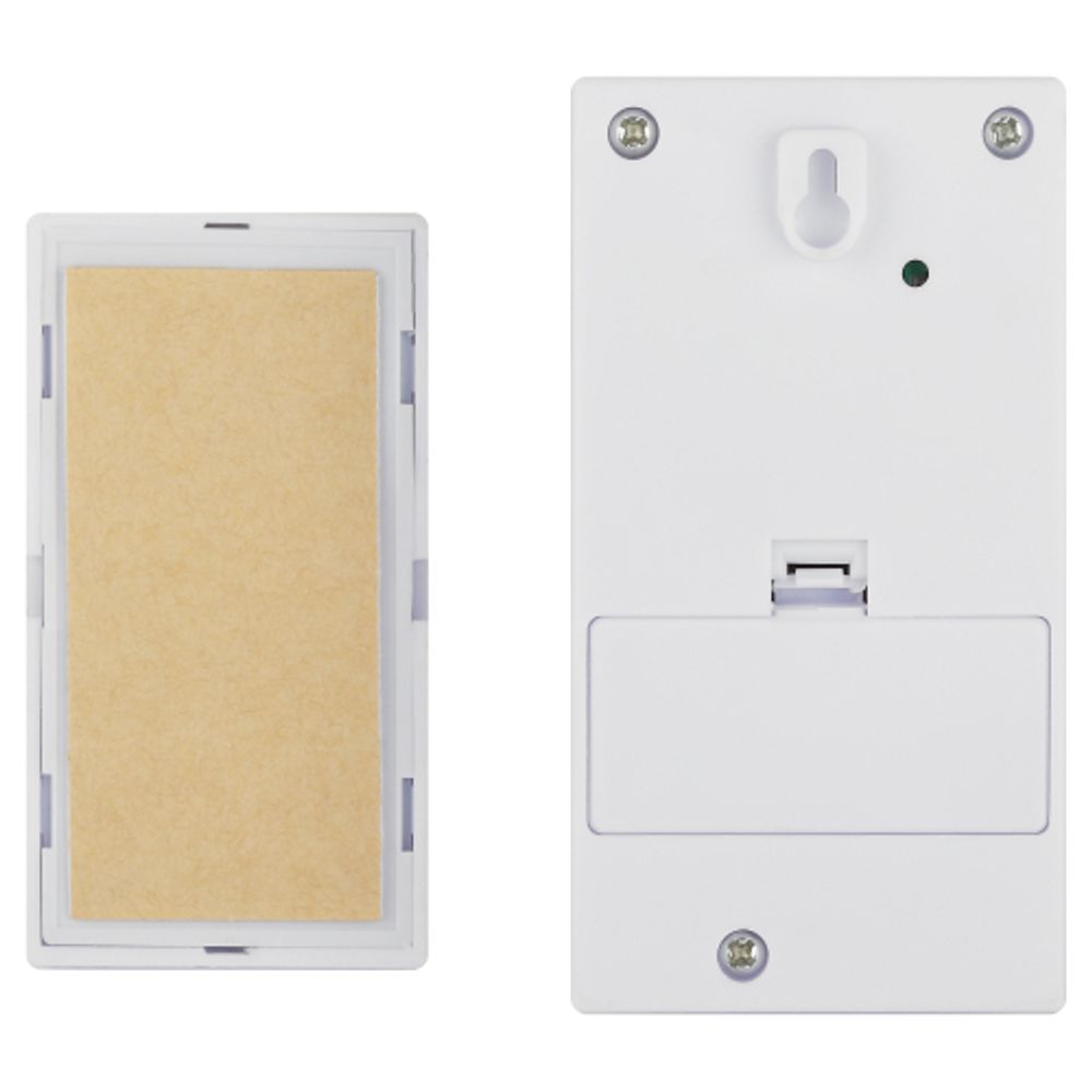 Звонок дверной ЭРА A05 беспроводной, белый | Электрозвонки беспроводные