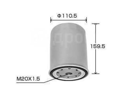Фильтр масляный VIC С-510A