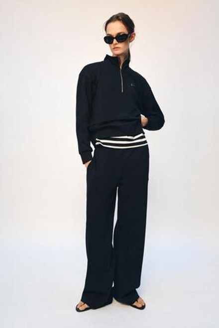 ZARA ТОЛСТОВКА НА МОЛНИИ ZA, МОРСКОЙ СИНИЙ