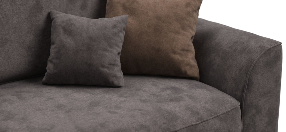 Диван KING MODOOL MAX Велюр Alkantara серый