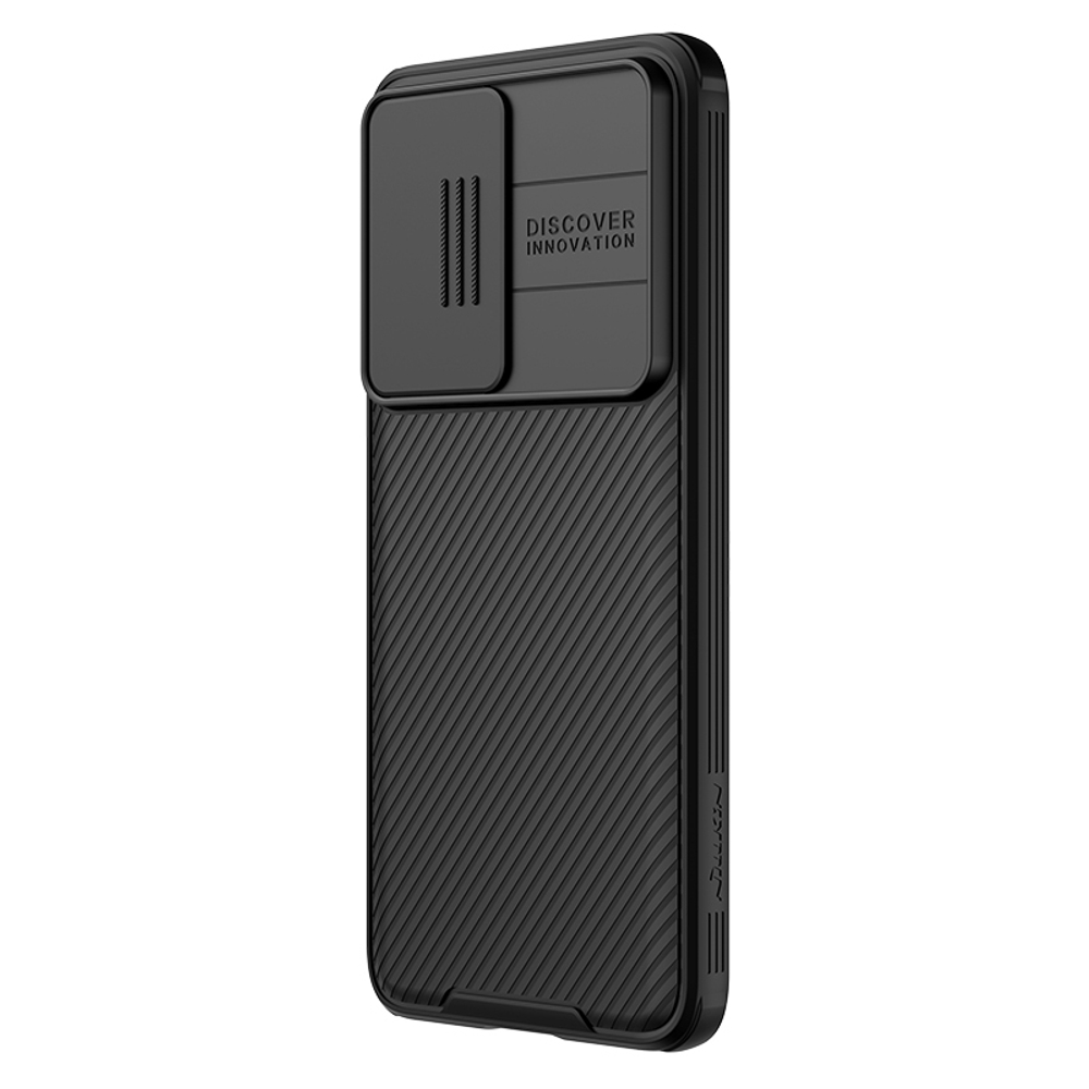 Чехол от Nillkin с защитной шторкой для Xiaomi Poco F5 Pro и Redmi K60, K60 Pro, серия CamShield Pro Magnetic Case, c поддержкой магнитной беспроводной зарядки