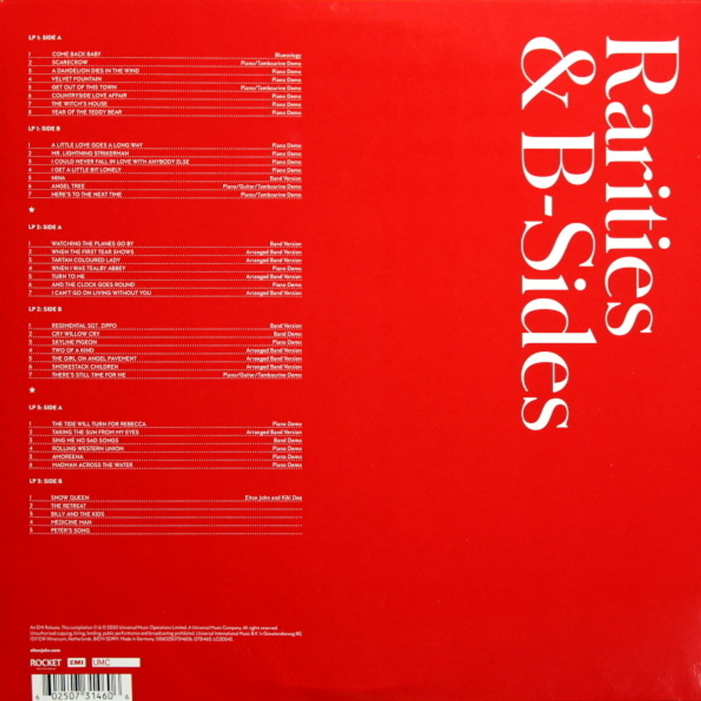 Elton John / Jewel Box - Rarities And B-Sides (3LP)
