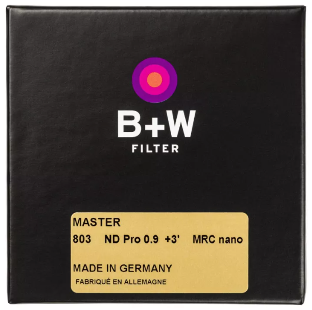 B+W MASTER 803 ND MRC nano 46mm. Светофильтр нейтрально-серый плотности 0.9