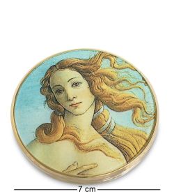 pr-M12BO Зеркальце «Рождение Венеры» Боттичелли (Museum.Parastone)