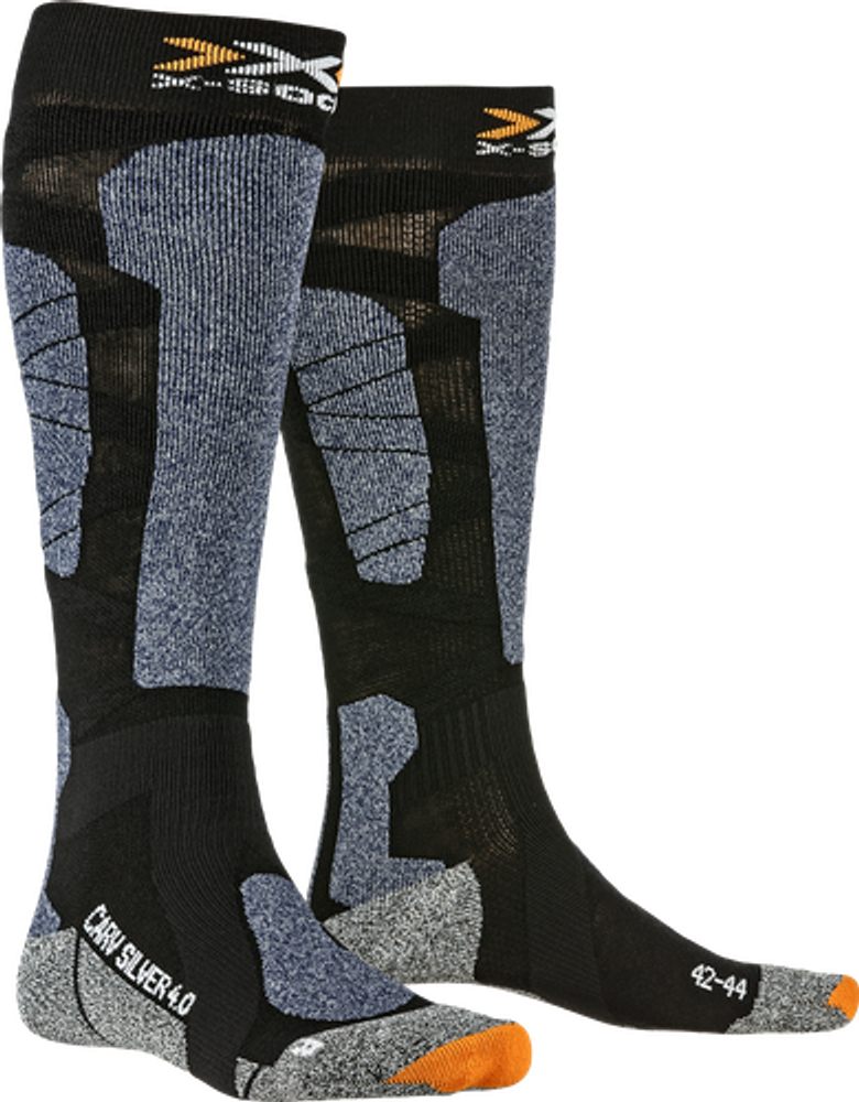 X-SOCKS носки горнолыжные XS-SS47W19U-B037 X-SOCKS® CARVE SILVER 4.0