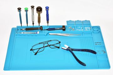 Коврик ОМ-ПРОФИ силиконовый для сборки и ремонта (450-300мм)