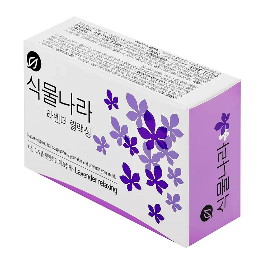 Мыло туалетное с экстрактом лаванды LION Shingmulnara Soap 100 гр