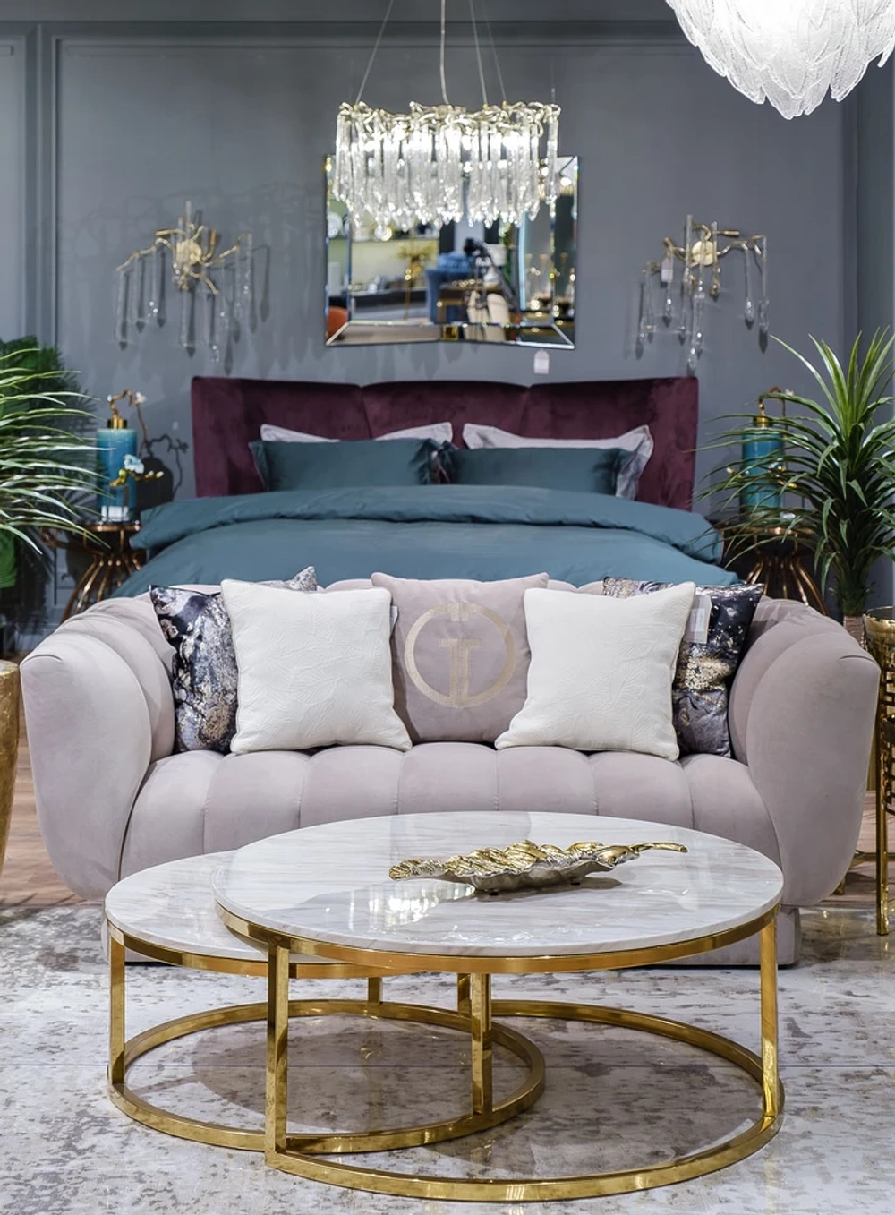 Комплект журнальных столов (2шт) Garda Decor 101 БЕЛАЯ 57EL-CT101А