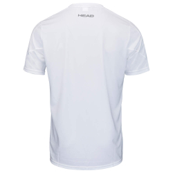 Детская теннисная футболка Head Boys Club 22 Tech T-Shirt - White