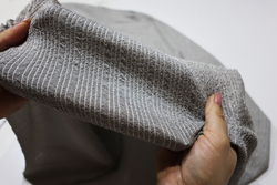 ХРОМ - Трикотаж на подложке с люрексом (ОЗ85 Елена) (к0 испачкан с изнанки)