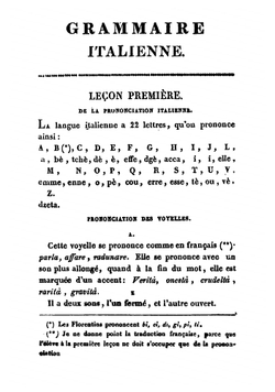 Grammaire Italienne | Angelo Vergani
