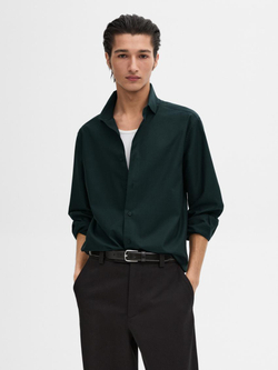 Massimo Dutti Рубашка из 100% хлопка, зеленый