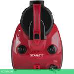 Пылесос Scarlett SC-VC80C11 красный/черный