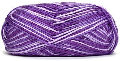 Пряжа для вязания Вискоза 70% Хлопок 30% Меланжевая Разноцветная