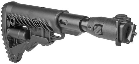 Складной приклад с амортизатором для АК47/74 (полимерное соединение)