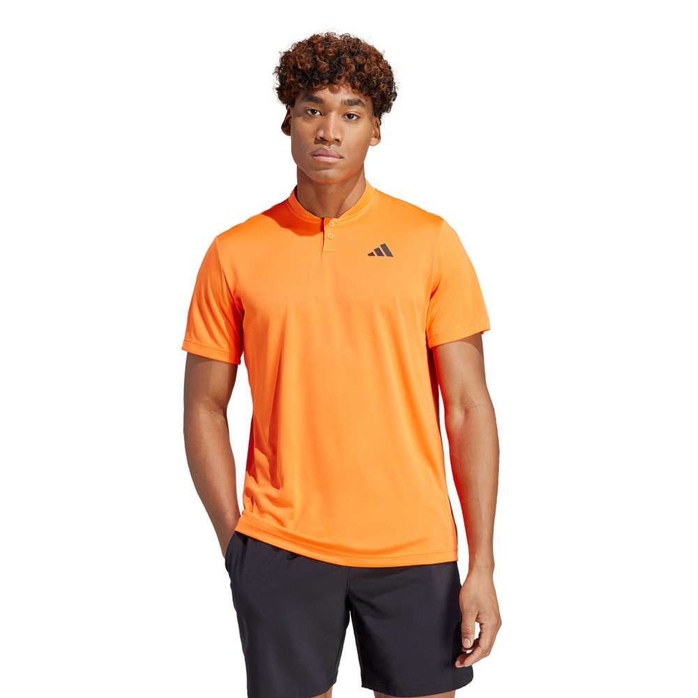 Мужское теннисное поло adidas Club Henley Polo Men - Orange