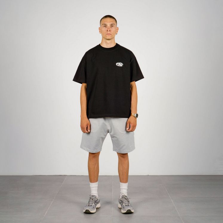 Футболка UNIFORM Heavy Stamp, черный/белый