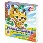 Пластилин Луч, 8 цветов, "Zoo", 120 гр., без стека, картонная упаковка