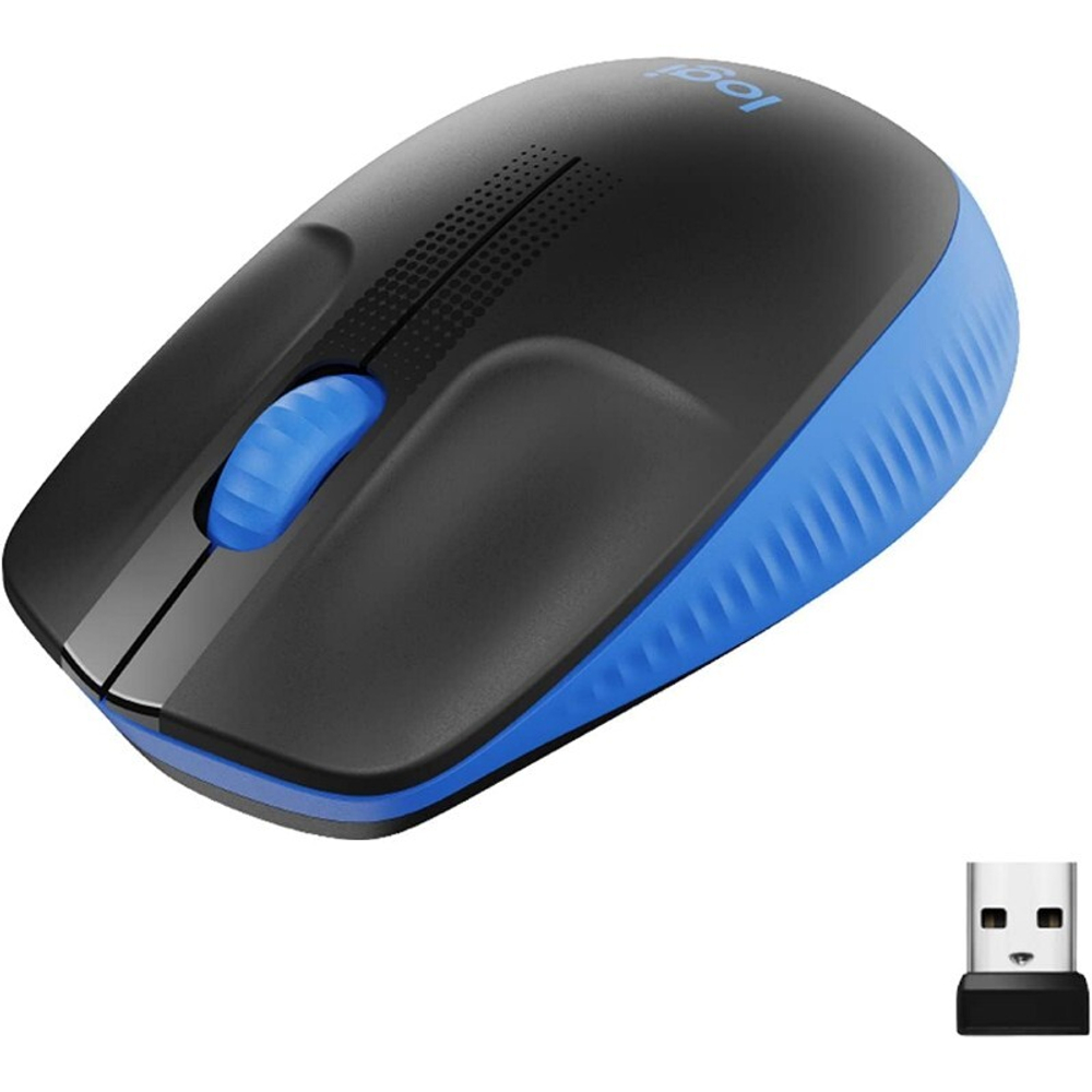 Мышь Logitech M190 Wireless 2.4 GHz, Blue
