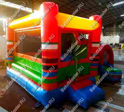 Детский надувной батут "Мир радости" 3,5*3*2,2 м