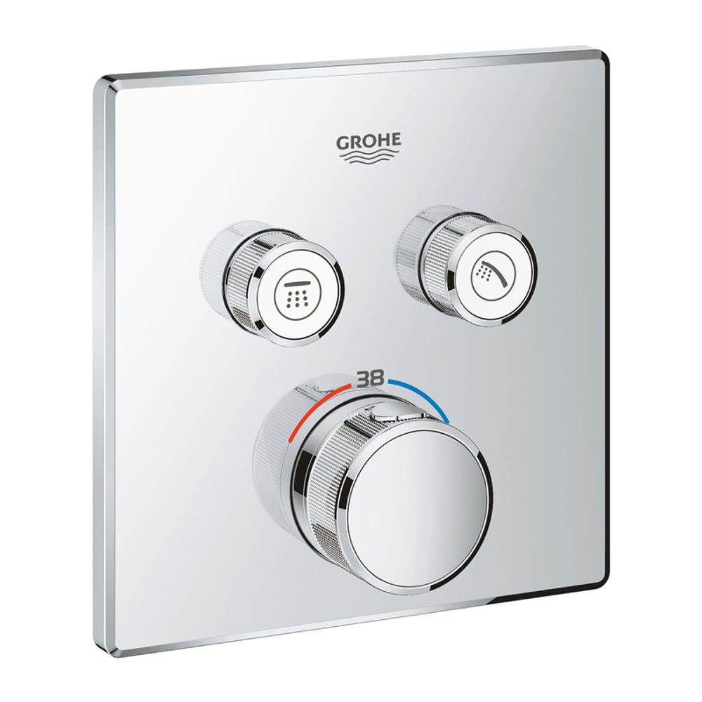 Термостат для ванны встраиваемый без излива GROHE Grohterm Smartcontrol 29124000