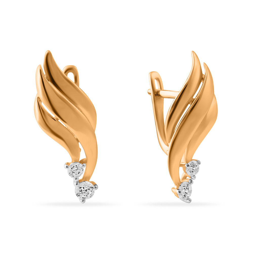 Серьги из золота 585 пробы