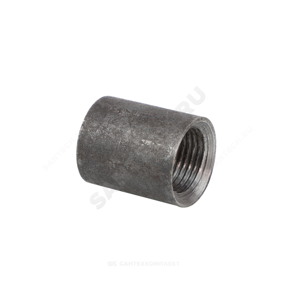 Муфта сталь Ду 15 1/2" ВР с фаской ГОСТ 8966-75 КАЗ