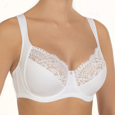Бюстгальтер Мягкая чашка Белый Прибалтика