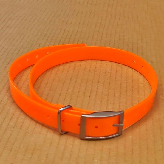 Сменный ошейник 19 мм для Garmin T5 mini, TT15 mini, Barklimiter, Delta, PRO (оранжевый)