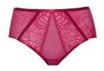 Ярко-розовые высокие трусики-слипы Beverly (Размер: 36) (Цвет: ярко-розовый)
