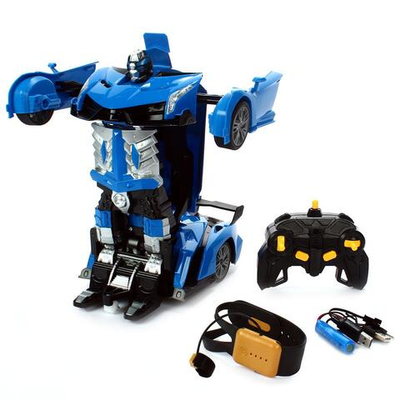 Машина-трансформер на РУ, коробка 680-2