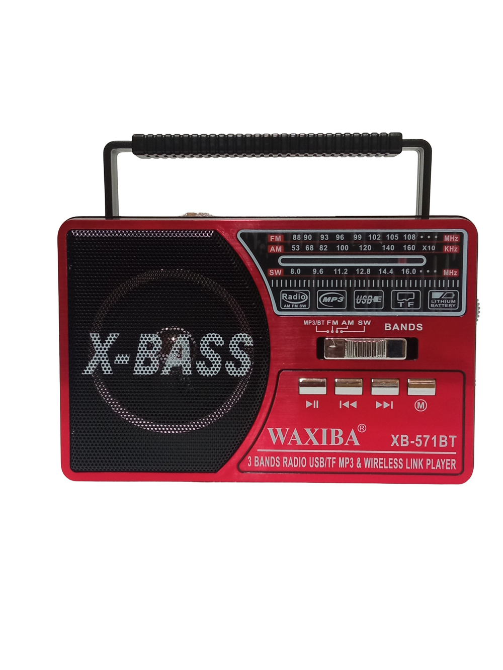 Радиоприемник с MP3 плеером и Bluetooth +фонарь XB-571BT