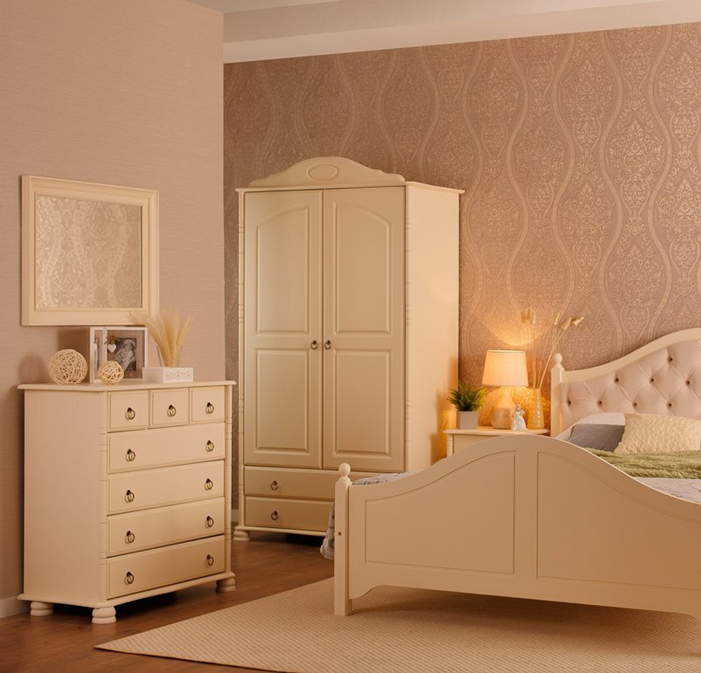 Шкаф для одежды, 110x204x60, Айно, 2-створчатый, 2 ящика