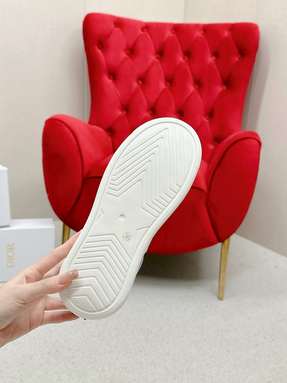Christian Dior Star Platform Sneaker
