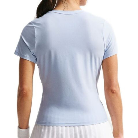 Женская теннисная футболка Nike Victory Dri-Fit Short Sleeve Tennis - hydrogen blue/white