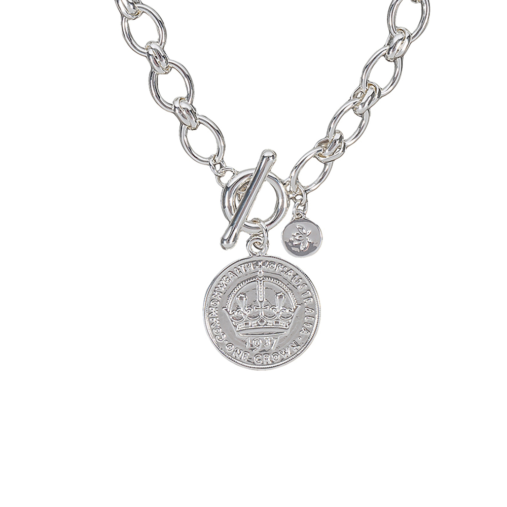 Колье Fiore Luna With a coin BL4545 S