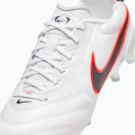 Футбольные бутсы Nike Tiempo Ligera Pro FG white/bright crimson/black