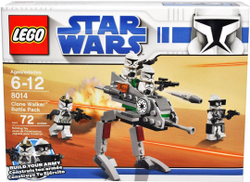 LEGO Star Wars: Шагающие роботы-клоны 8014 — Clone Walker Battle Pack — Лего Звездные войны Стар Ворз