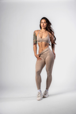 Леггинсы High Waisted Push-Up Leggings TOTALLY SEAMLESS 303 Кремовые