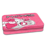 Пенал-органайзер 23,5x17,5x2 см "Розовая девушка" (Феникс+)